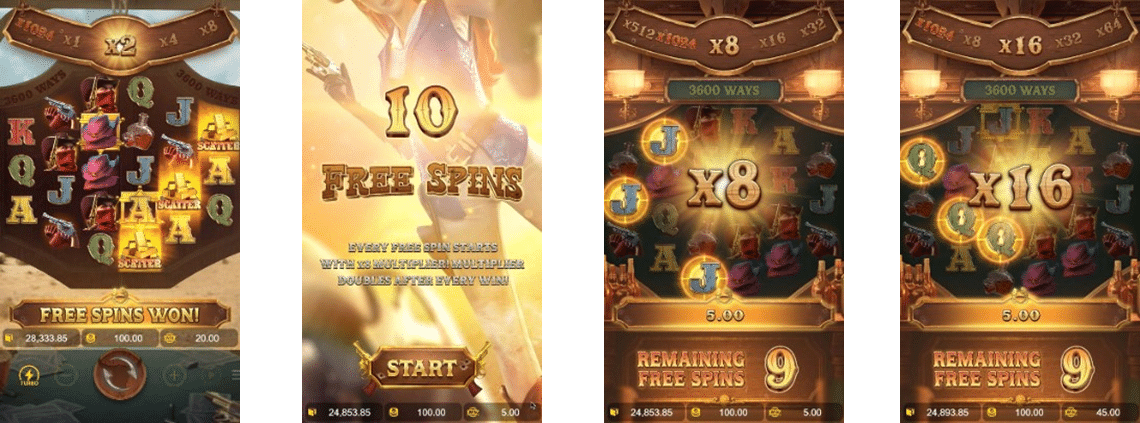 Ulasan Slot + Demo Slot Wild Bounty Showdown: Koboi yang Membuat Adrenalin Memuncak 5 Free Spins Wild Bounty Showdown